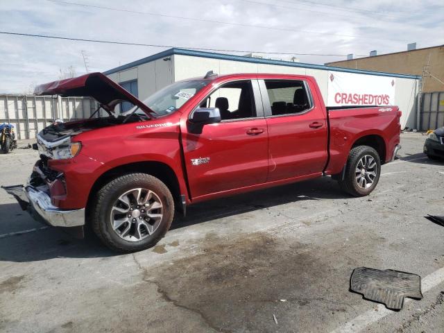 CHEVROLET SILVERADO 2022 with VIN 3GCPDDEK1NG577661 - Photo from auction