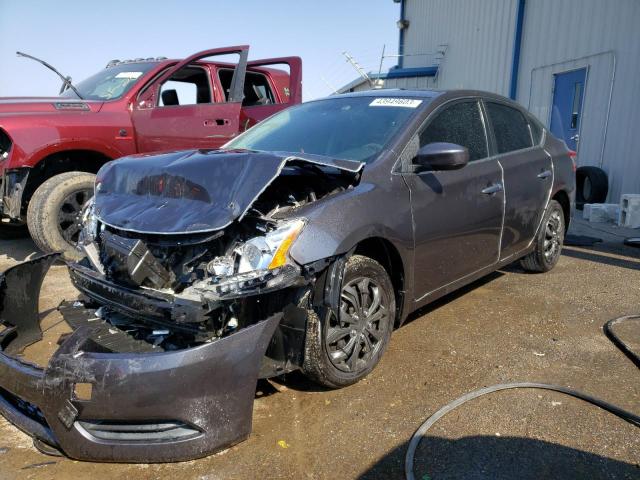 NISSAN SENTRA S 2014 with VIN 3N1AB7AP0EY277654 - Photo from auction