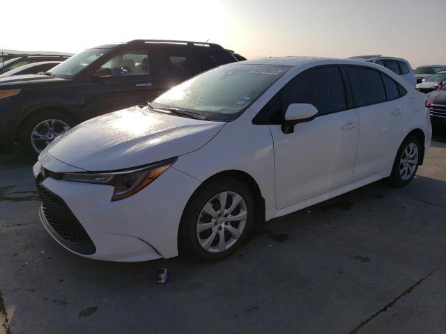 TOYOTA COROLLA LE 2021 with VIN 5YFEPMAE1MP157602 - Photo from auction