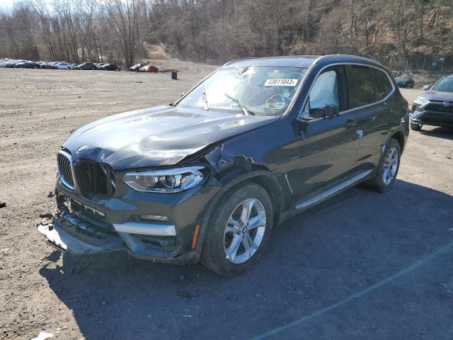 BMW X3 XDRIVE3 2021 with VIN 5UXTY5C07M9E10392 - Photo from auction