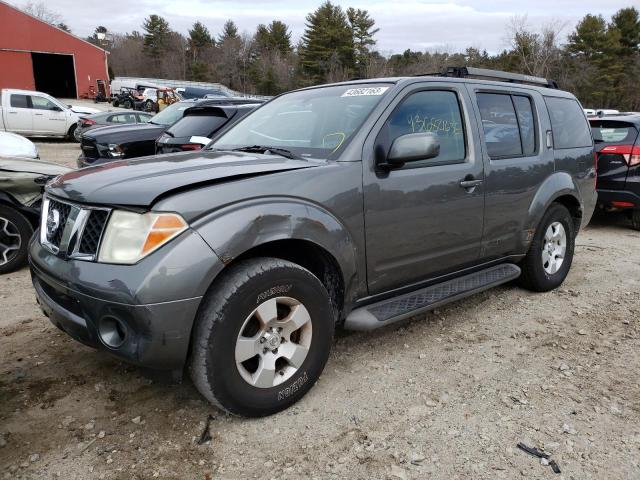 NISSAN PATHFINDER 2005 with VIN 5N1AR18W35C734786 - Photo from auction