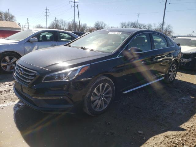HYUNDAI SONATA SPO 2015 with VIN 5NPE34AF0FH036595 - Photo from auction