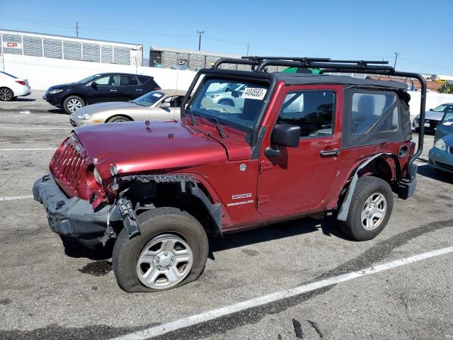 JEEP WRANGLER S 2011 with VIN 1J4AA2D14BL607353 - Photo from auction
