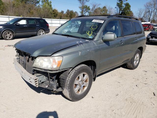 TOYOTA HIGHLANDER 2007 с VIN JTEGP21A470143665 - Снимка от търг