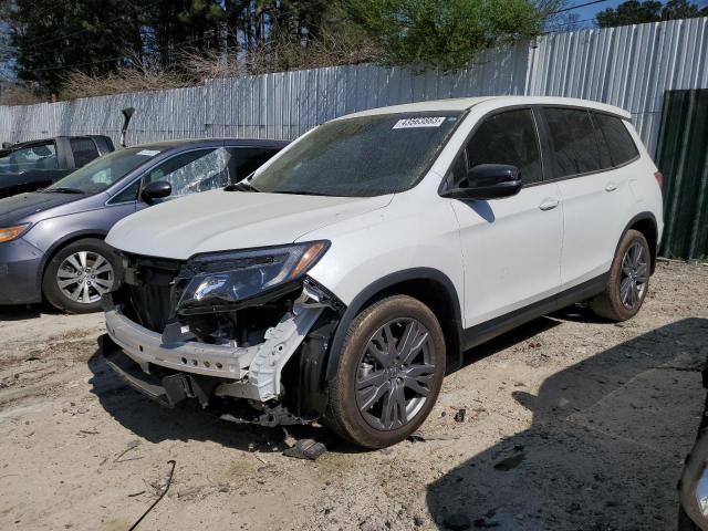 HONDA PASSPORT E 2020 with VIN 5FNYF7H54LB002382 - Photo from auction