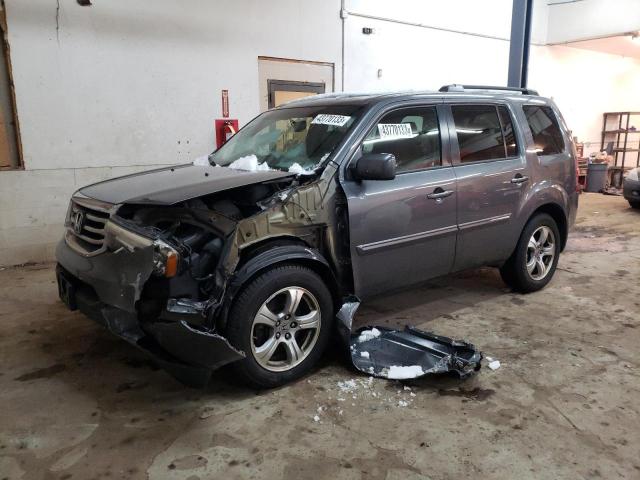 HONDA PILOT EXL 2013 con VIN 5FNYF4H53DB065022 - Foto de la subasta