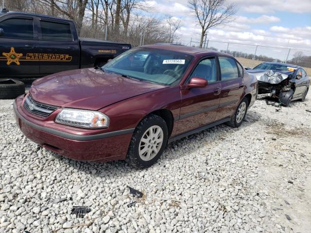 CHEVROLET IMPALA 2002 with VIN 2G1WF55E829252512 - Photo from auction
