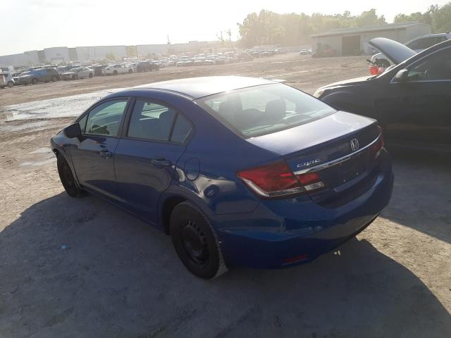 Photo 2 from auction – 2015 HONDA CIVIC LX with VIN 19XFB2F58FE083650