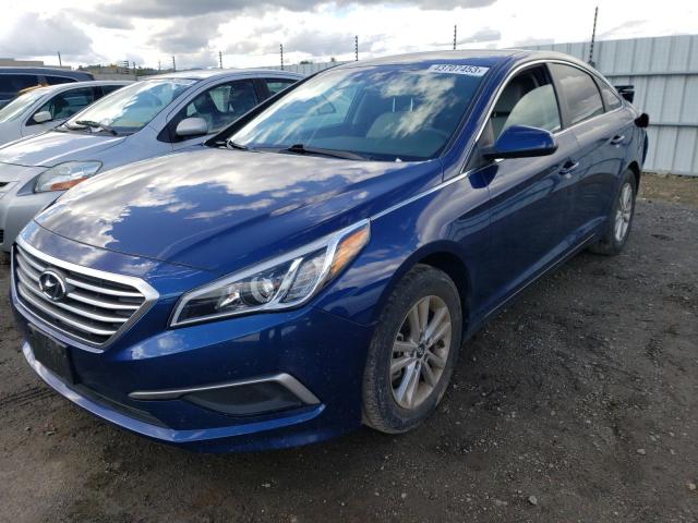 HYUNDAI SONATA SE 2017 with VIN 5NPE24AF0HH567009 - Photo from auction