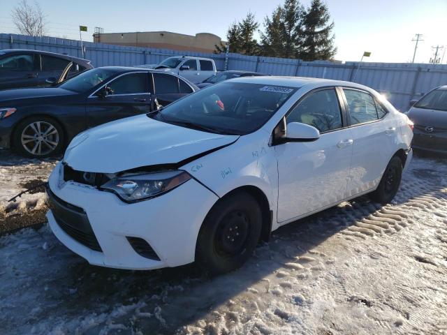 TOYOTA COROLLA L 2015 with VIN 2T1BURHE1FC385682 - Photo from auction