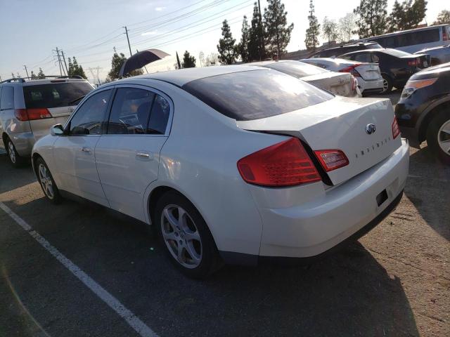 Photo 2 from auction – 2003 INFINITI G35 with VIN JNKCV51EX3M332254