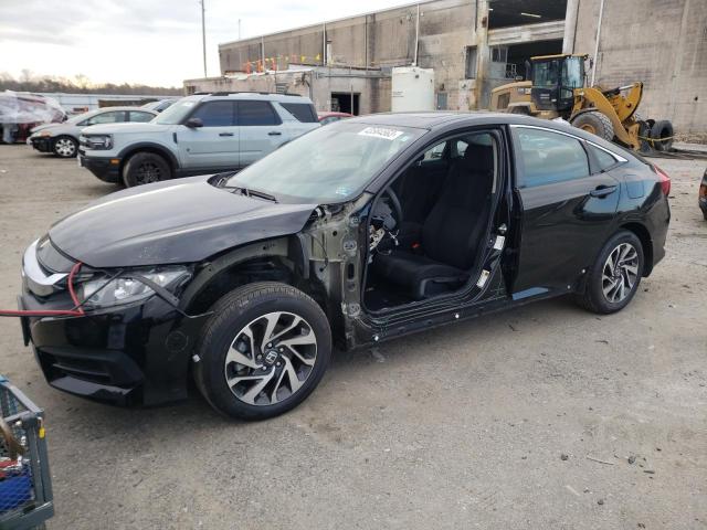 HONDA CIVIC EX 2018 with VIN 2HGFC2F71JH502516 - Photo from auction