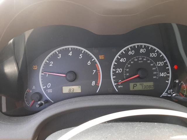 Photo 9 from auction – 2010 TOYOTA CORROLA with VIN 2T1BU4EE3AC365983