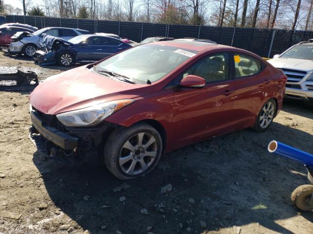 HYUNDAI ELANTRA GL 2011 with VIN KMHDH4AE4BU135839 - Photo from auction