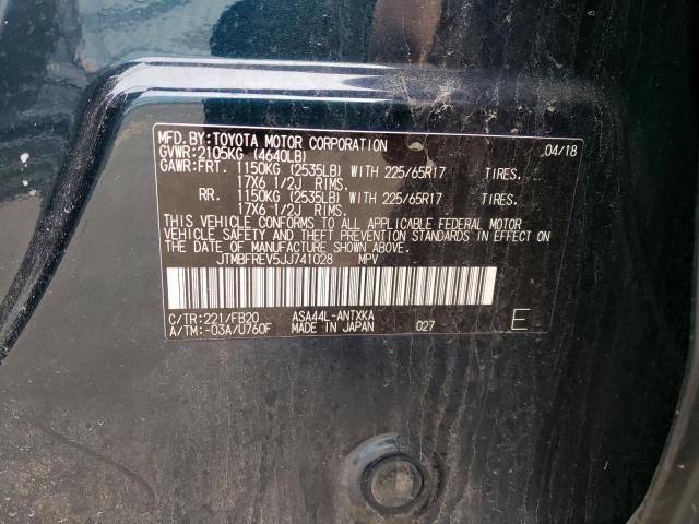 Photo 14 from auction – 2018 TOYOTA RAV4 LE with VIN JTMBFREV5JJ741028
