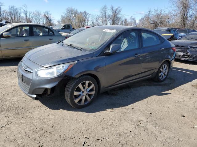 HYUNDAI ACCENT GLS 2012 with VIN KMHCU4AE7CU107302 - Photo from auction