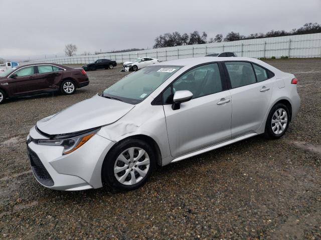 TOYOTA COROLLA LE 2021 with VIN 5YFEPMAE0MP221810 - Photo from auction