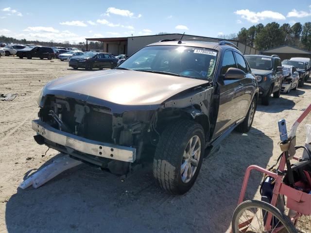 INFINITI FX35 2008 with VIN JNRAS08W78X203929 - Photo from auction