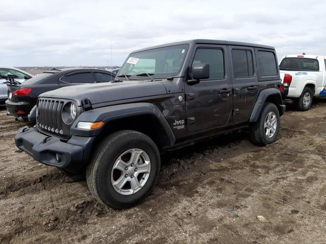 JEEP WRANGLER U 2018 with VIN 1C4HJXDG4JW160977 - Photo from auction