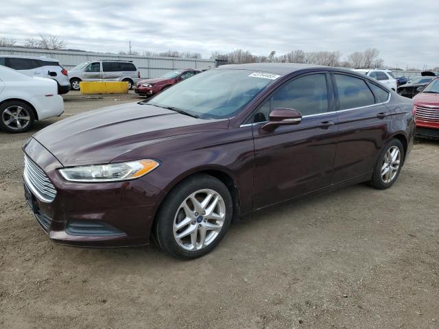 FORD FUSION SE 2013 with VIN 3FA6P0HRXDR250155 - Photo from auction