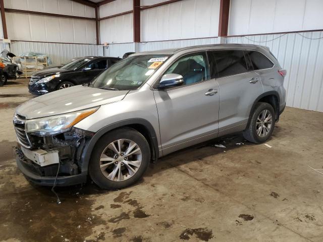TOYOTA HIGHLANDER 2015 with VIN 5TDJKRFH7FS129164 - Photo from auction