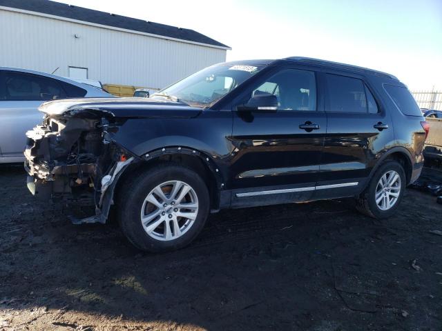 FORD EXPLORER X 2018 with VIN 1FM5K8D8XJGC35556 - Photo from auction