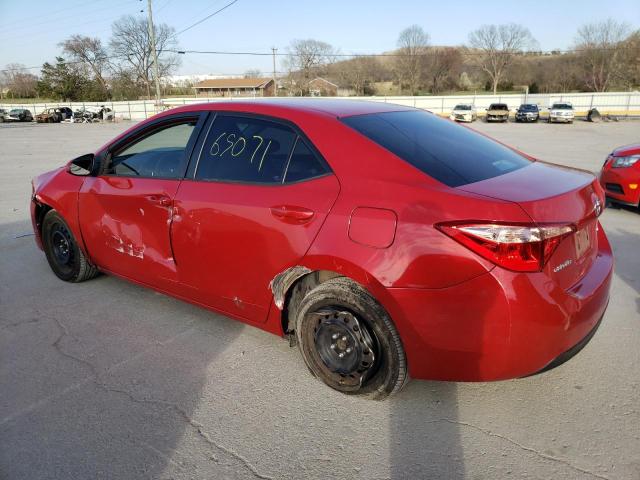 Foto 2 de la subasta – 2017 TOYOTA COROLLA L con VIN 5YFBURHEXHP705634