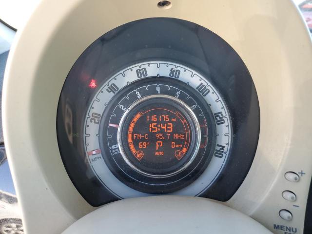 Photo 9 from auction – 2012 FIAT 500 LOUNGE with VIN 3C3CFFCR0CT106386