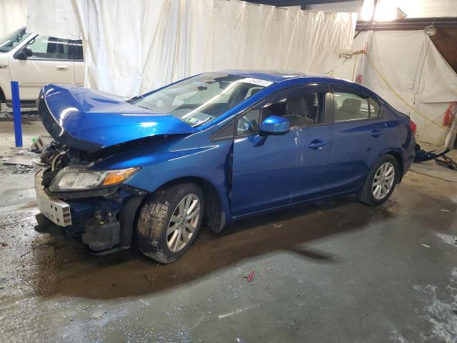 HONDA CIVIC EX 2012 with VIN 2HGFB2F81CH529777 - Photo from auction