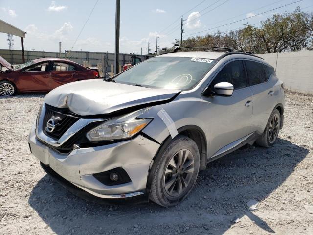 NISSAN MURANO S 2016 with VIN 5N1AZ2MG0GN160952 - Photo from auction