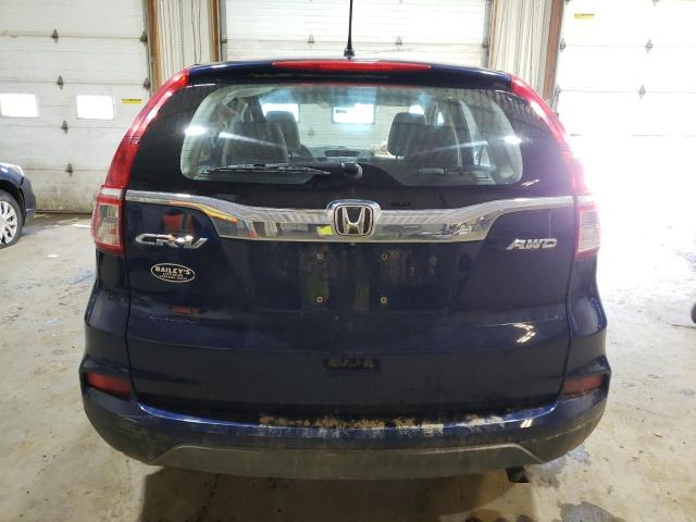 Photo 6 from auction – 2015 HONDA CR-V LX with VIN 5J6RM4H38FL063334