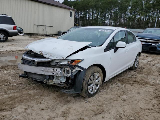 HONDA CIVIC 2012 with VIN 2HGFB2F50CH562940 - Photo from auction