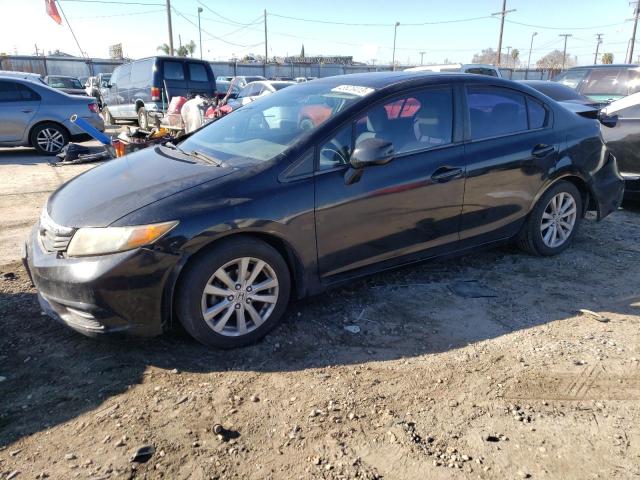 HONDA CIVIC EX 2012 with VIN 2HGFB2F88CH550870 - Photo from auction