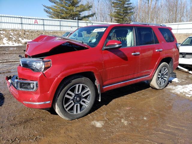 TOYOTA 4RUNNER SR 2017 with VIN JTEBU5JR9H5424357 - Photo from auction