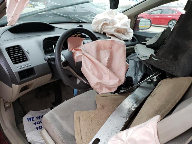 Photo 8 from auction – 2010 HONDA CIVIC LX with VIN 19XFA1F58AE070726