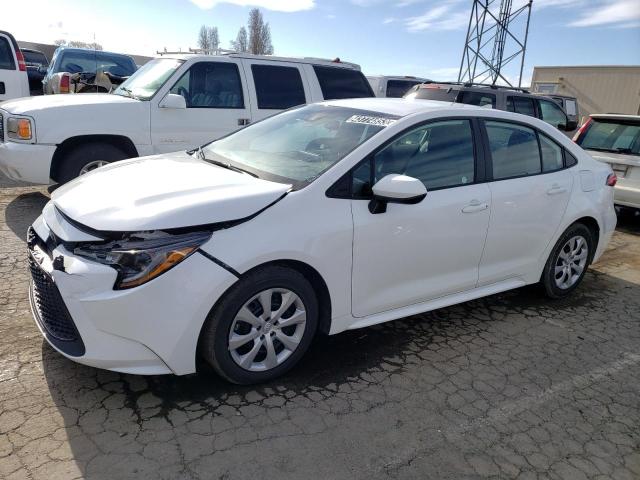 TOYOTA COROLLA LE 2021 with VIN 5YFEPMAE0MP215635 - Photo from auction