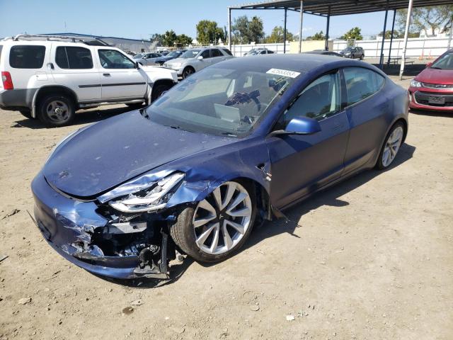 Photo 2 from auction – 2020 TESLA MODEL 3 with VIN 5YJ3E1EC4LF627376