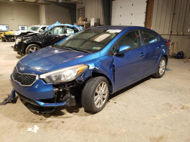 KIA FORTE LX 2014 with VIN KNAFX4A64E5218935 - Photo from auction
