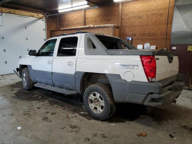 Photo 2 from auction – 2002 CHEVROLET AVALANCHE with VIN 3GNEK13T82G187439
