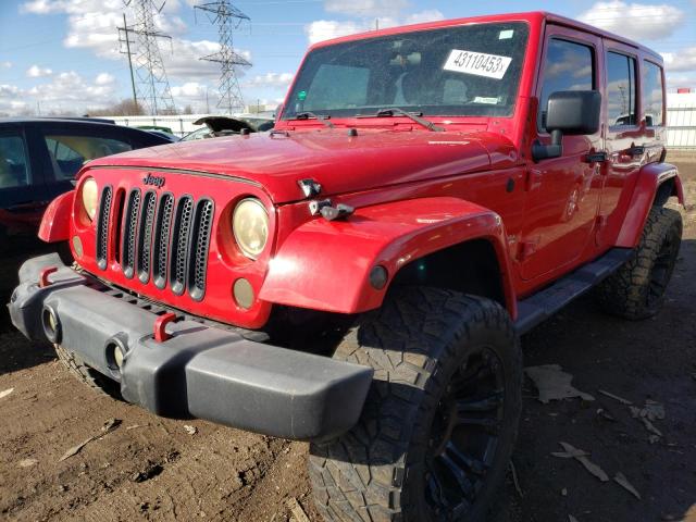 JEEP WRANGLER U 2012 with VIN 1C4BJWEG6CL118507 - Photo from auction