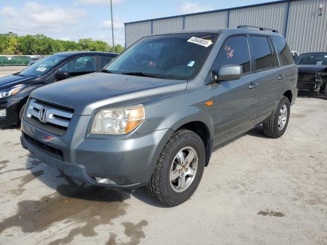 HONDA PILOT EX 2007 with VIN 5FNYF28457B006280 - Photo from auction