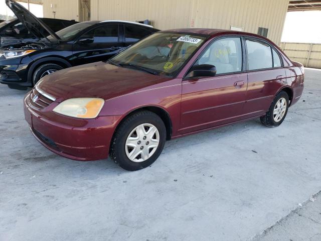 HONDA CIVIC 2003 with VIN 2HGES16543H573218 - Photo from auction