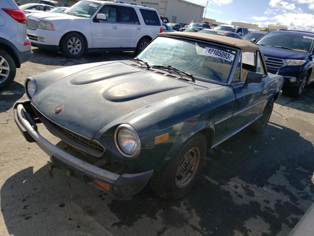 FIAT 124 SPIDER 1982 with VIN ZFAAS00B0C5001082 - Photo from auction