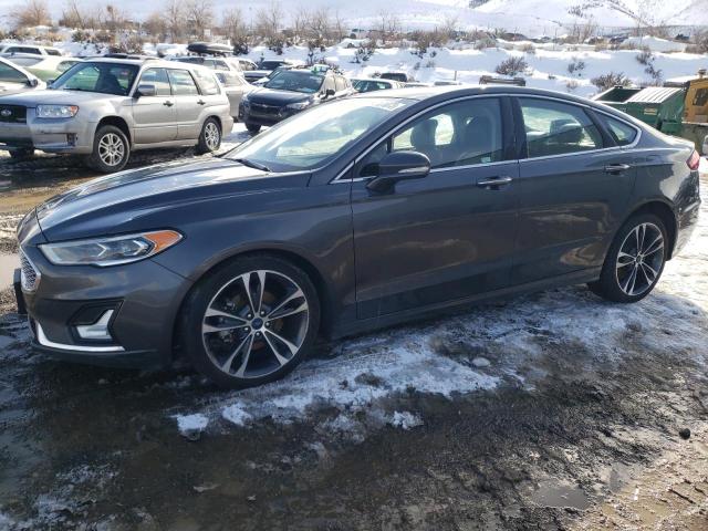 FORD FUSION TIT 2019 with VIN 3FA6P0D91KR152909 - Photo from auction