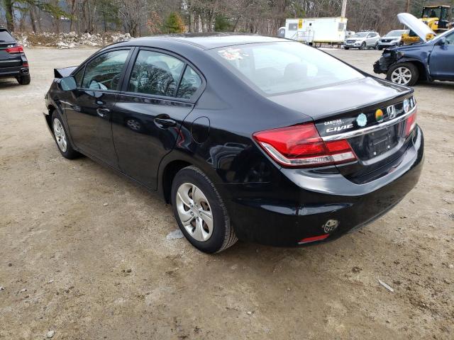 Photo 2 from auction – 2015 HONDA CIVIC LX with VIN 19XFB2F55FE282963