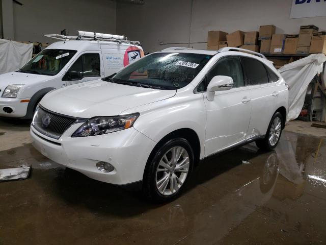 LEXUS RX 450 2010 with VIN JTJBC1BA3A2013825 - Photo from auction