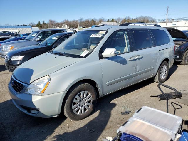 KIA SEDONA LX 2014 with VIN KNDMG4C78E6539435 - Photo from auction