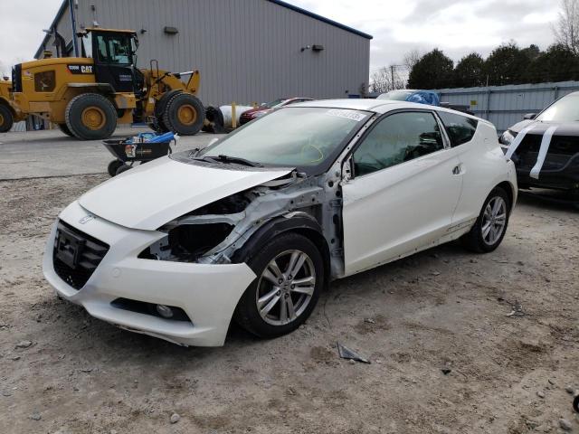 HONDA CR-Z EX 2011 with VIN JHMZF1D62BS013753 - Photo from auction