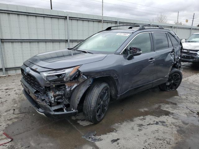 TOYOTA RAV4 SE 2022 with VIN JTM16RFV1ND052280 - Photo from auction
