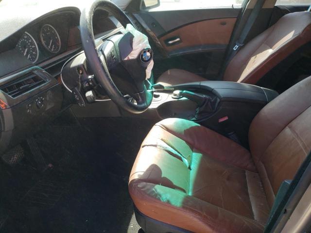Photo 7 from auction – 2005 BMW 530 I with VIN WBANA73555B819498